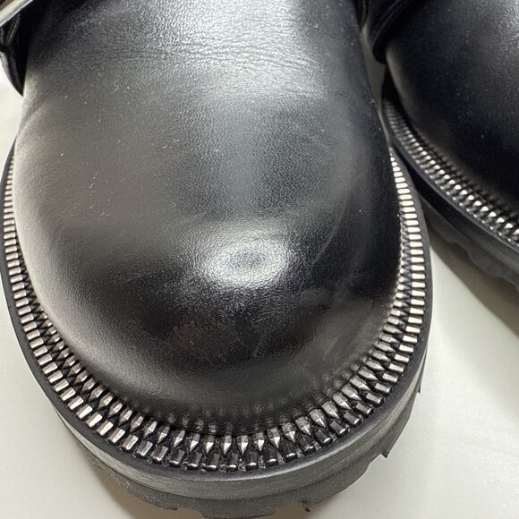 Blondo Boots Camila Women Ankle Waterproof Black Zip Buckles Zip Black Size 7 M - Picture 13 of 15